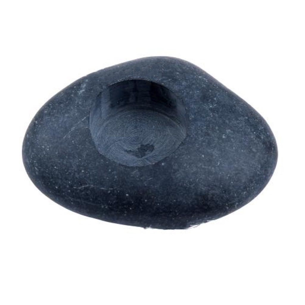 Candelabro de guijarros