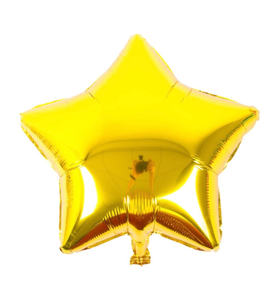 Pentagrama Película de aluminio El globo