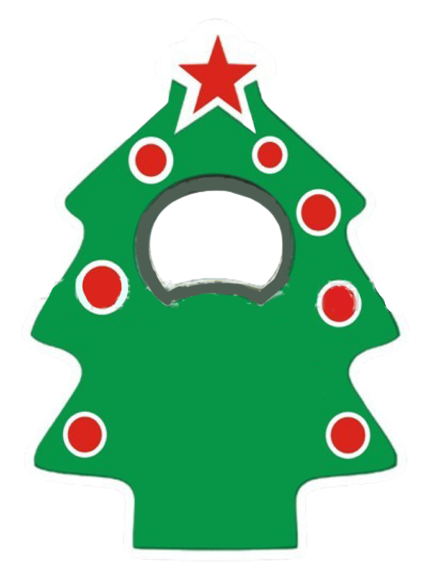 Sacacorchos de árbol de Navidad