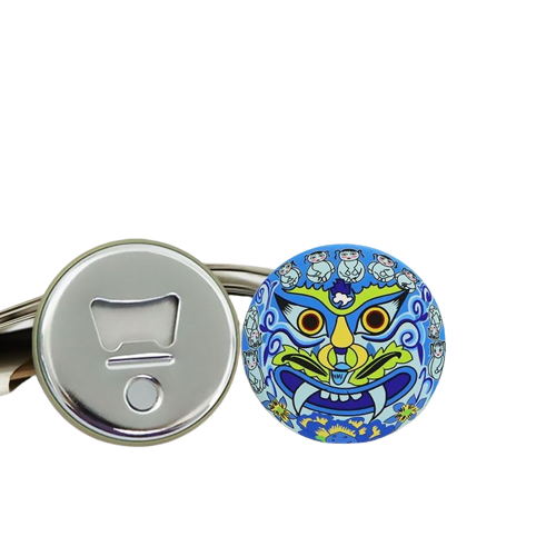 Abrebotellas magnético de hojalata