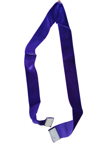 Cinturón de terciopelo