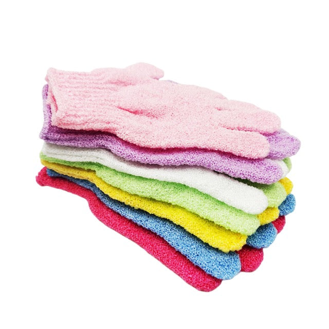 Gant de bain à cinq doigts