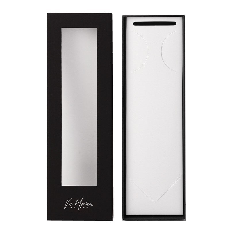 Boîte à cravate noire