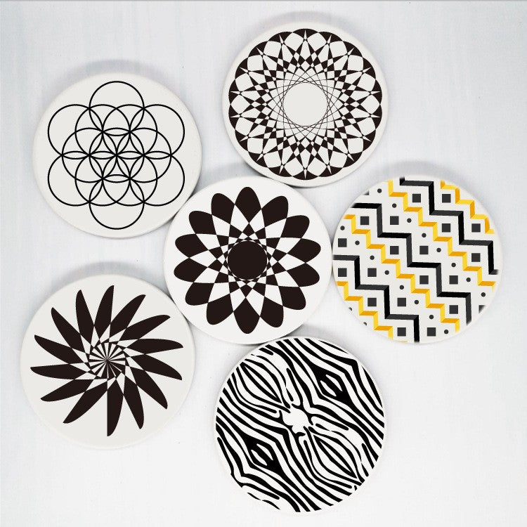 Posavasos de cerámica para coche