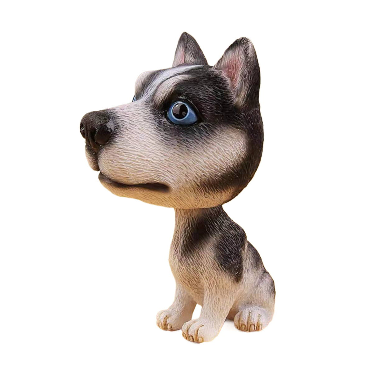 Décoration à tête branlante Husky