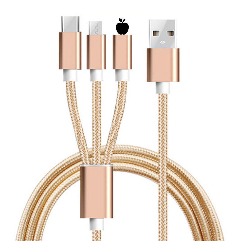 3-in-1 Mobile Phone Charging Cable