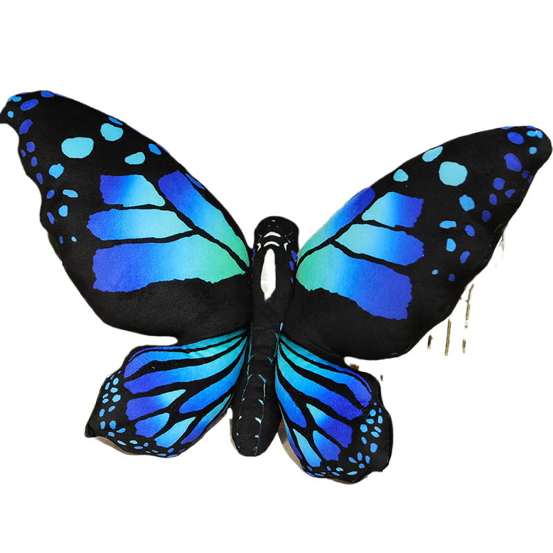 Housse de coussin papillon