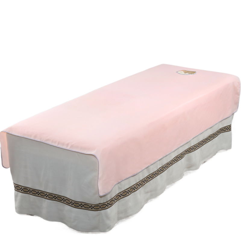 Drap de lit et taie d'oreiller pour salon de beauté