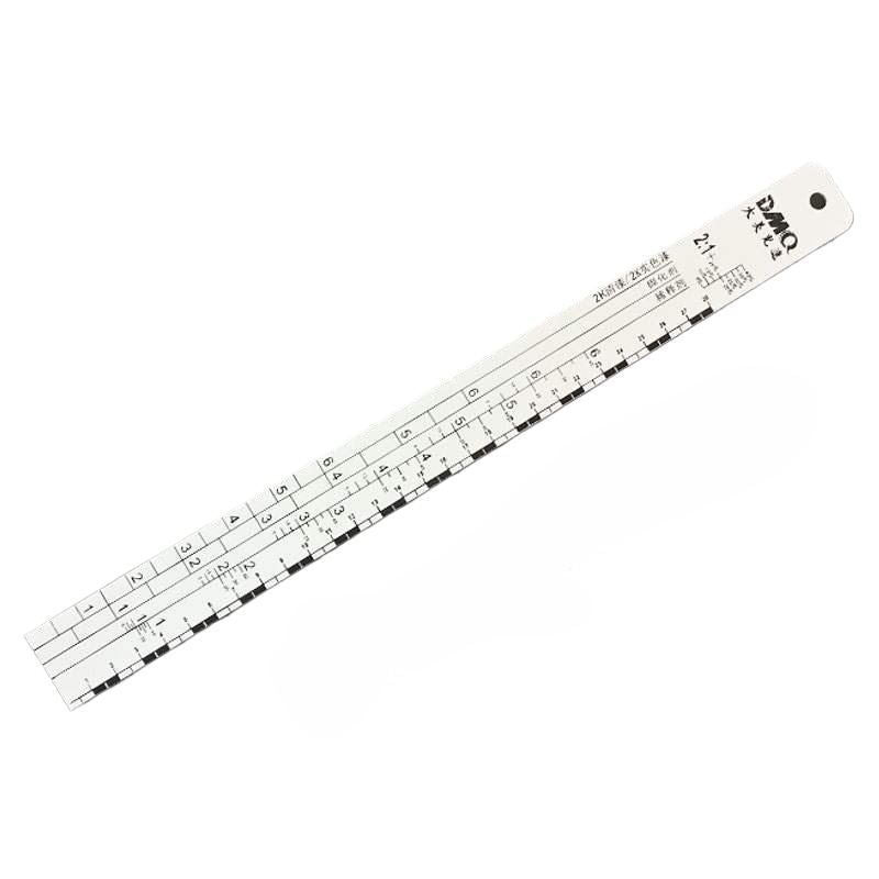 Regla de ajuste de pintura para automóviles