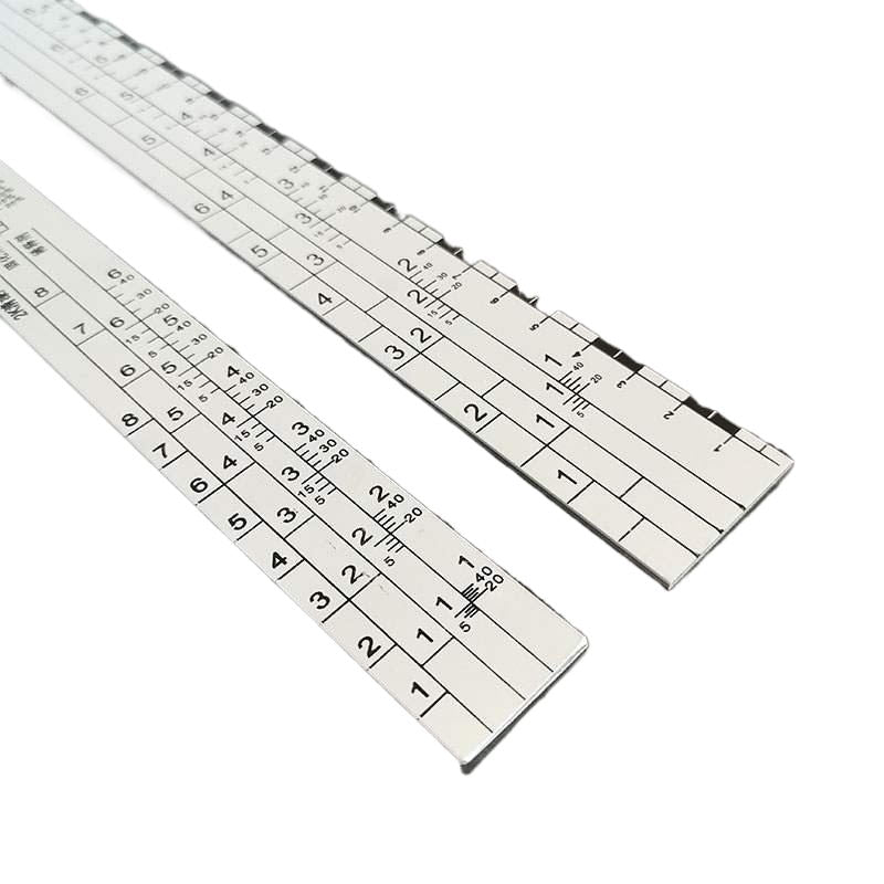 Regla de ajuste de pintura para automóviles