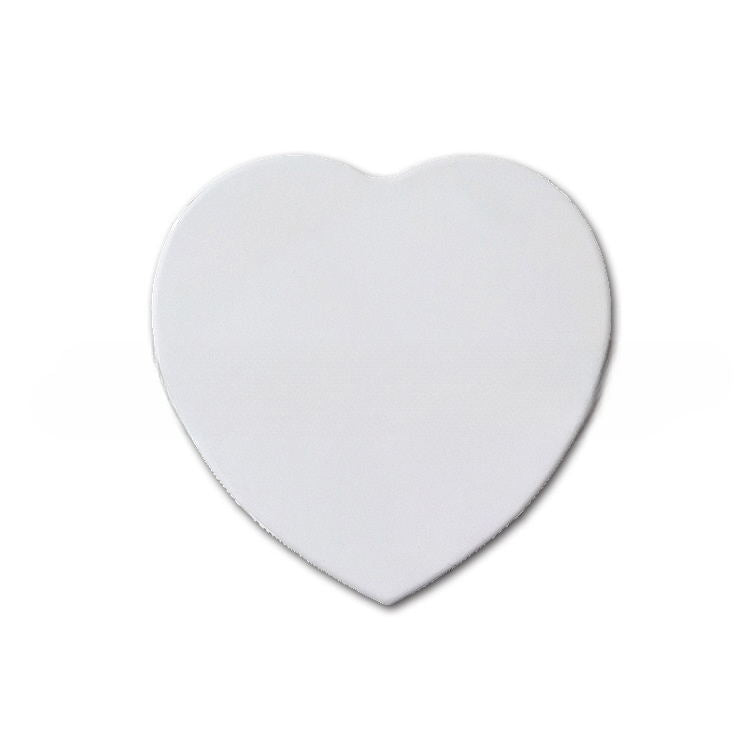 Posavasos de cerámica en forma de corazón