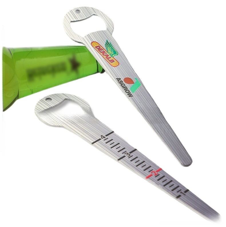 Abridor de botellas de cerveza con báscula