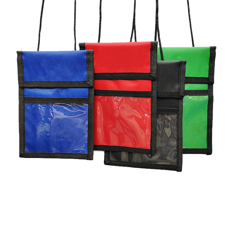 Bolsa de identificación para colgar en el cuello