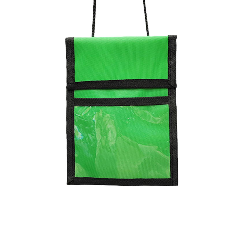 Bolsa de identificación para colgar en el cuello