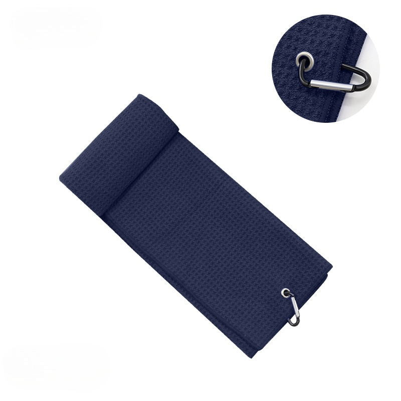 Serviette de golf en fibres ultra fines avec crochet