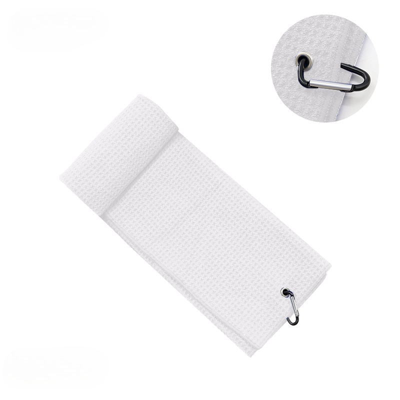 Serviette de golf en fibres ultra fines avec crochet