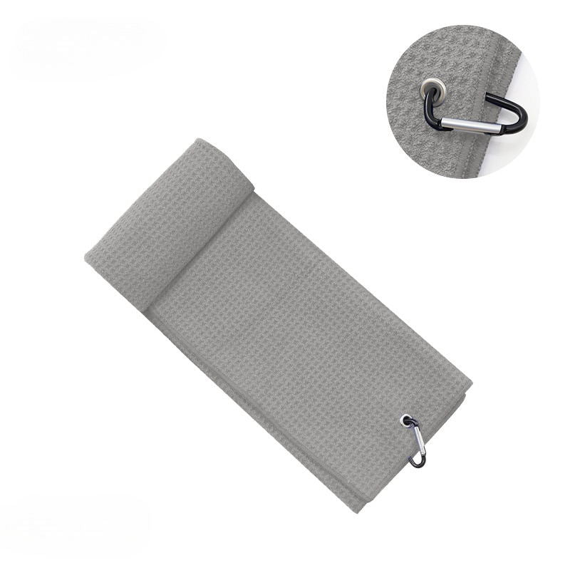 Serviette de golf en fibres ultra fines avec crochet