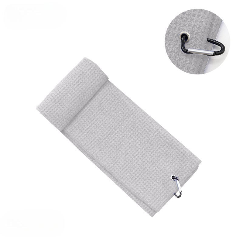 Serviette de golf en fibres ultra fines avec crochet