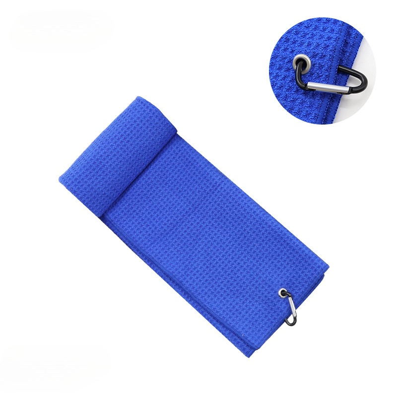 Serviette de golf en fibres ultra fines avec crochet