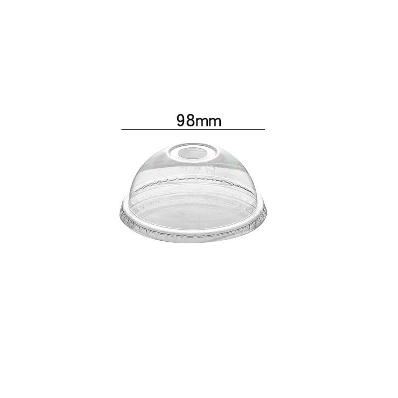 Vaso de plástico de 16 oz con tapa perforada