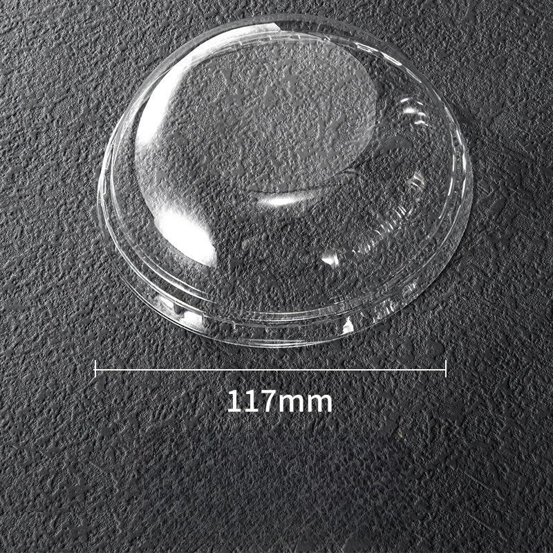 Ensaladera de 16 oz con tapa de orificio grande