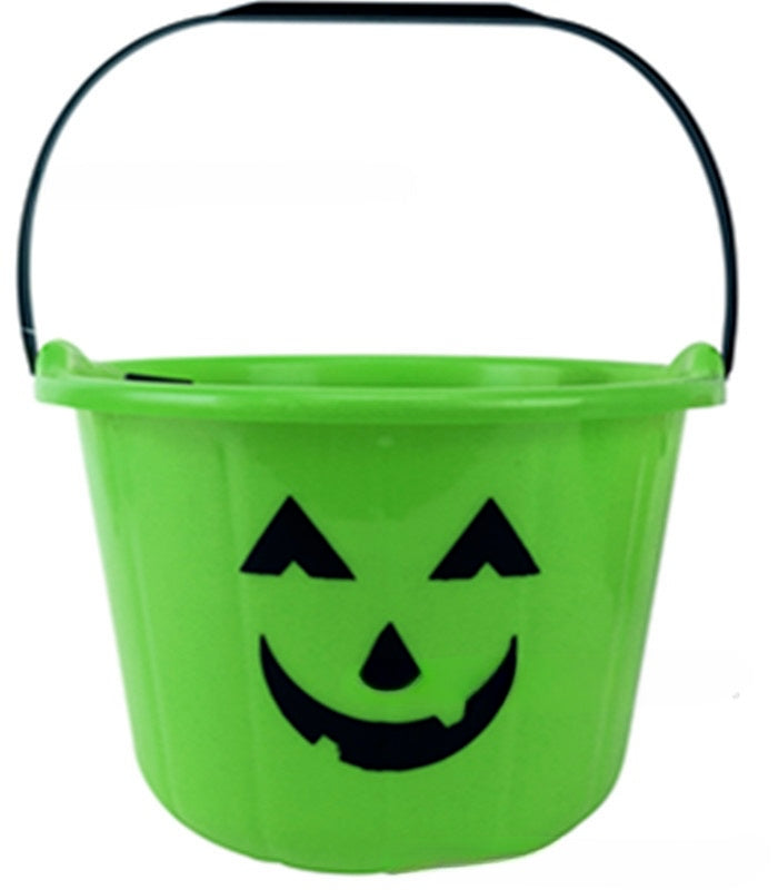 Cubo de calabaza para decorar Halloween - En barco