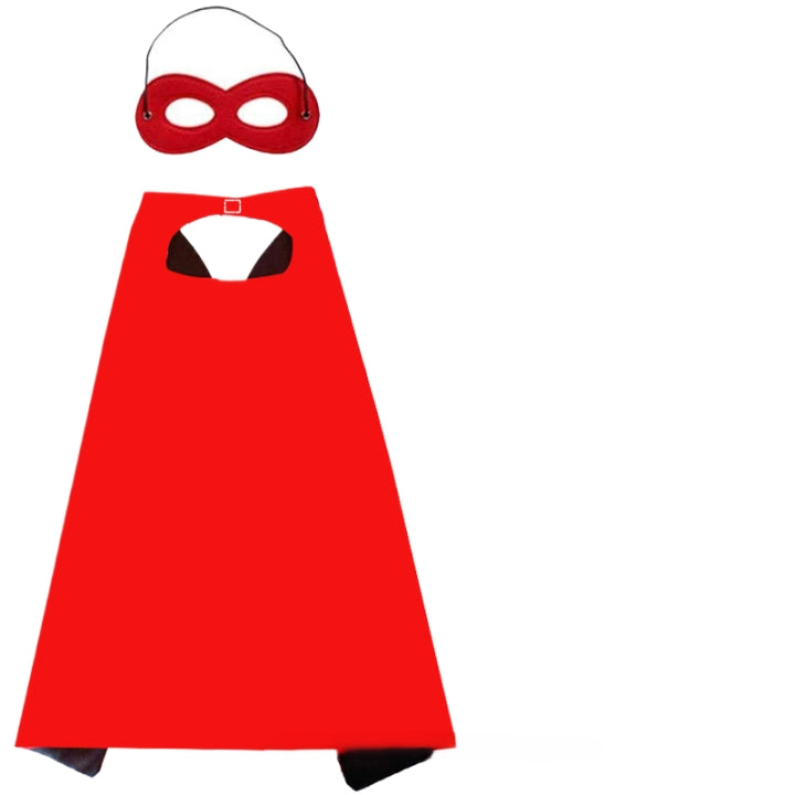 Conjunto de capa y máscara para adultos