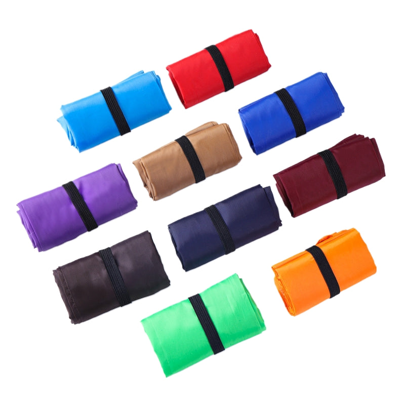 Bolsa de compras portátil y plegable de mano