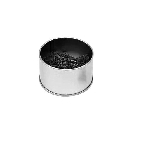 Tin Box With Airplane Shaped Paper Clips
