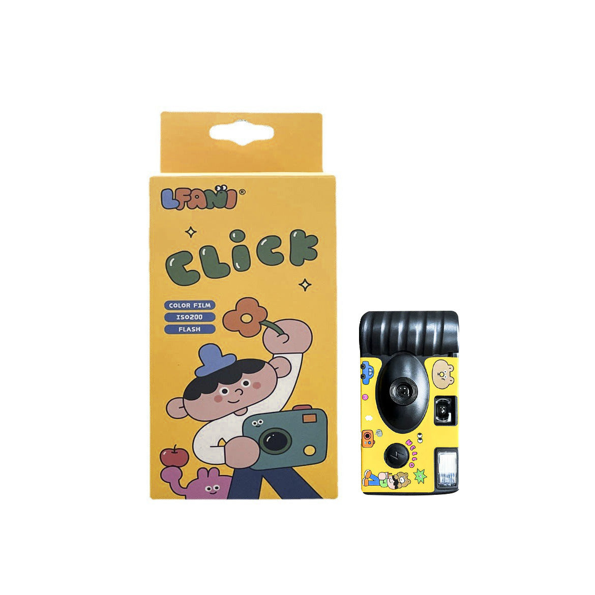 Disposable Cameras With Packaging