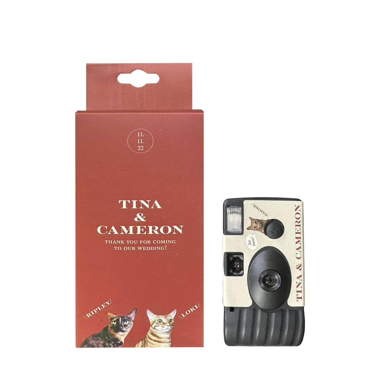 Appareils photo jetables avec emballage