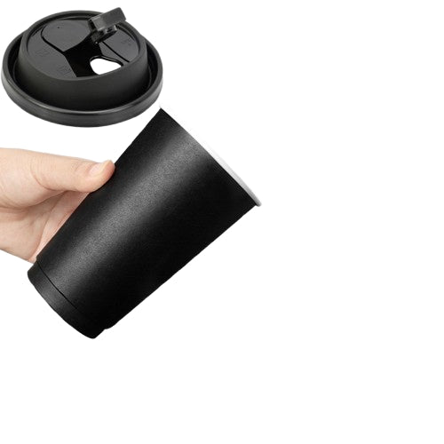 16oz Double Layered Black Paper Cup