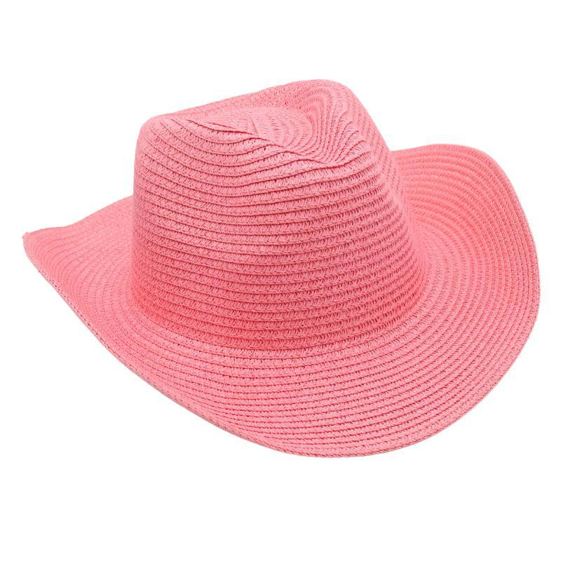 Sombrero de vaquero occidental rizado