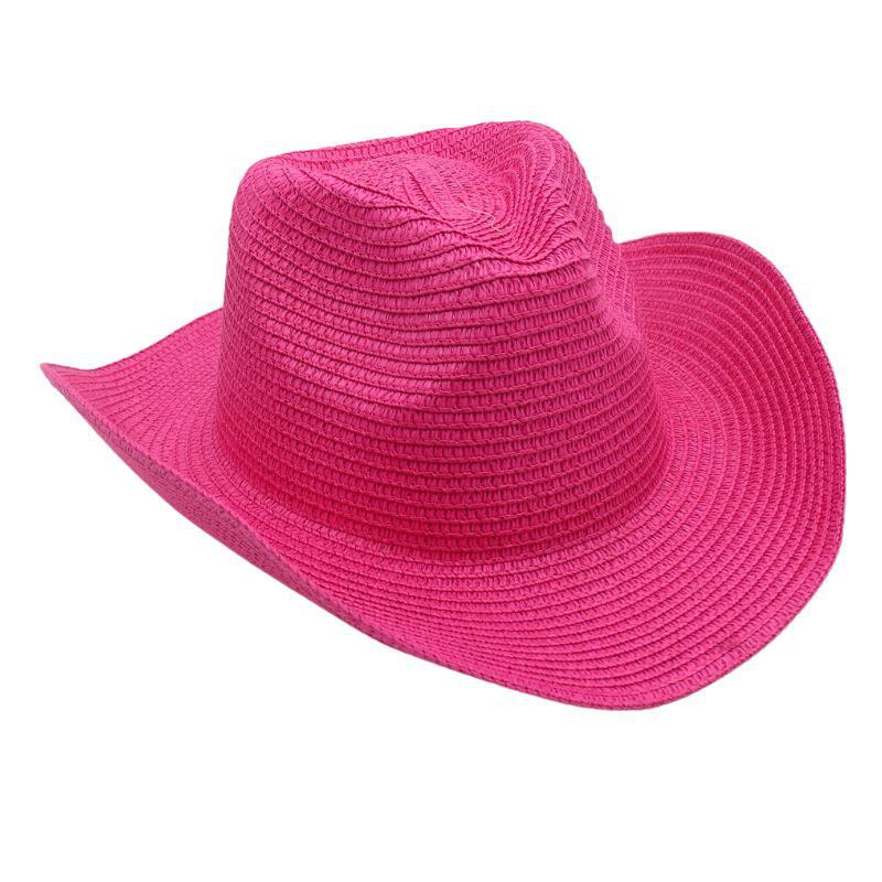 Sombrero de vaquero occidental rizado