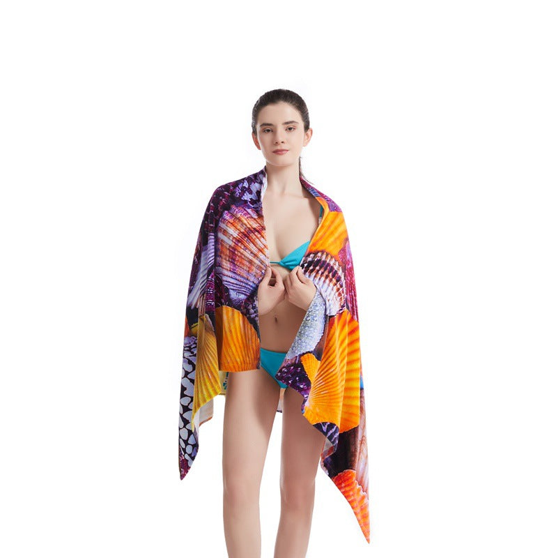 Serviette en velours éponge