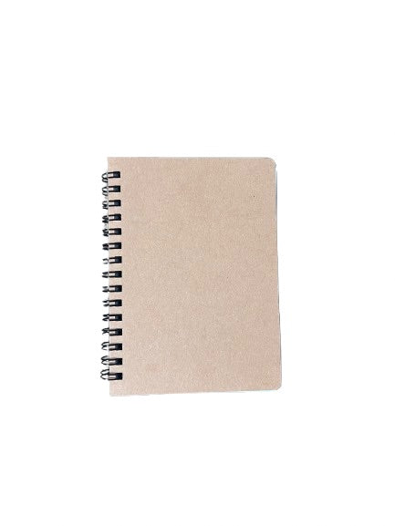 A6 Kraft Paper Coil Notebook