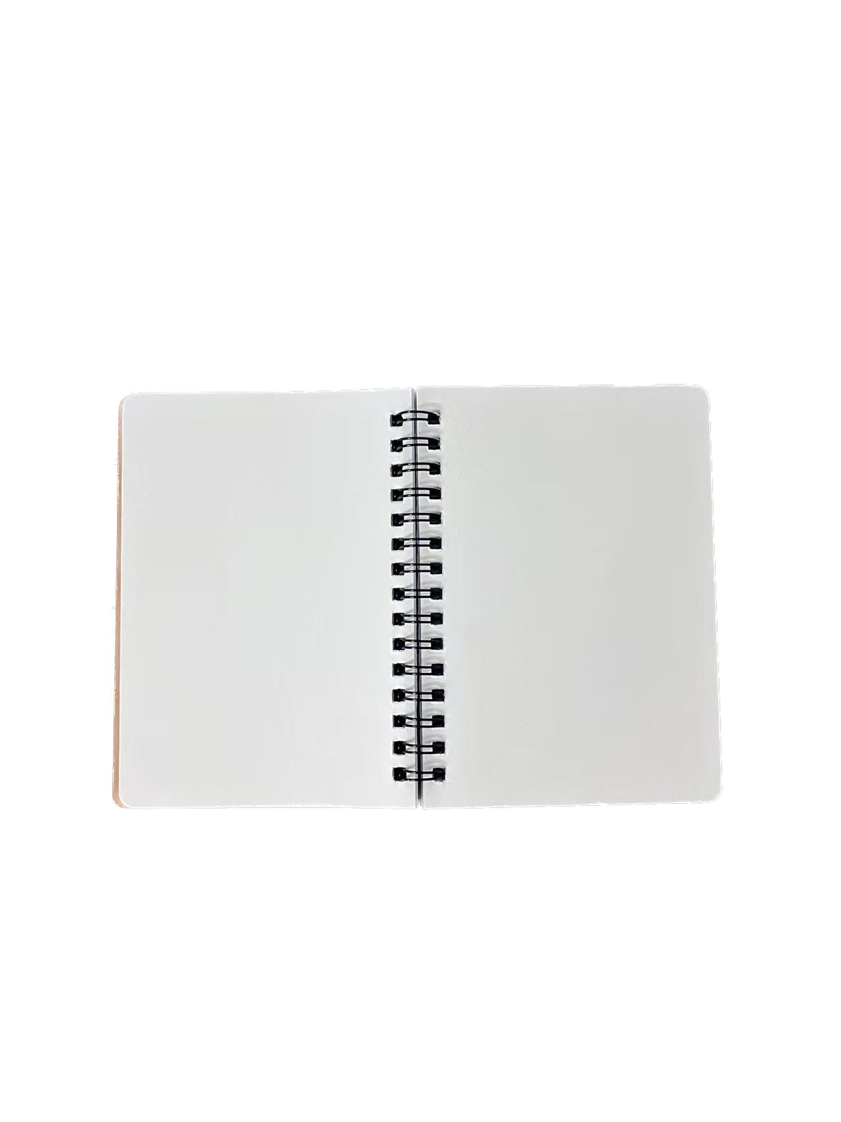 Cuaderno de espiral de papel kraft A6