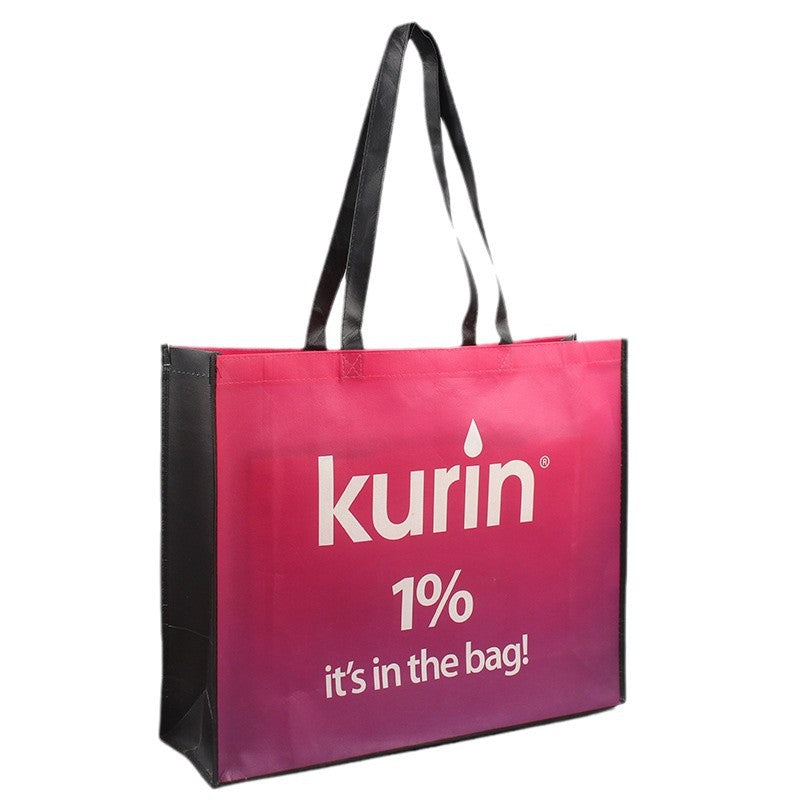 Bolsa negra no tejida