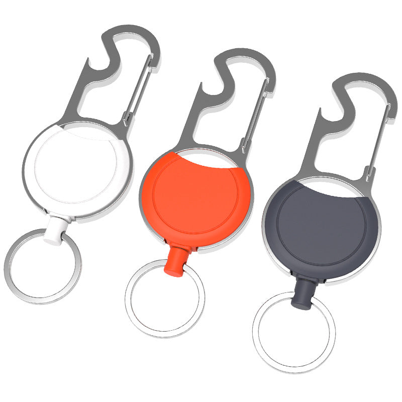 Porte-clés rétractable facile à tirer