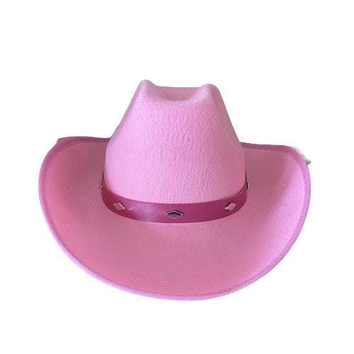 Sombrero de vaquero de fieltro para adulto
