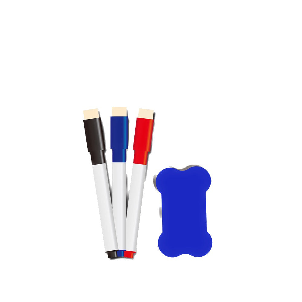 Magnetic Message Board With Pens And Eraser