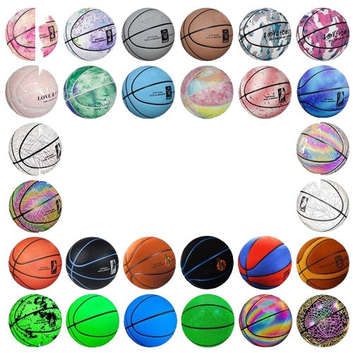 Balón de baloncesto de goma n.° 7