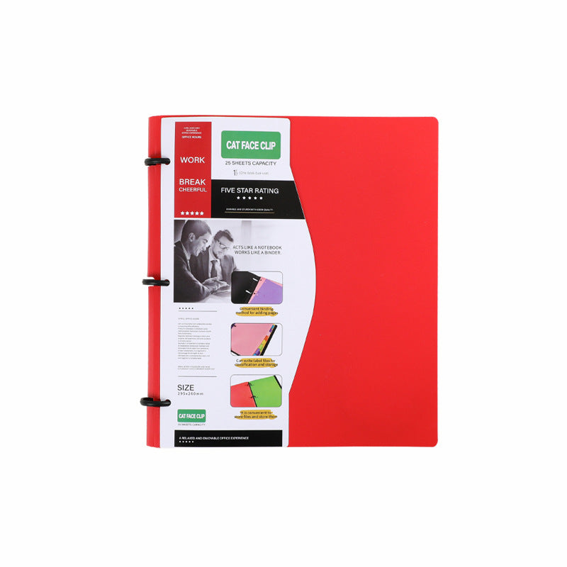 Three Hole Loose Leaf Folder