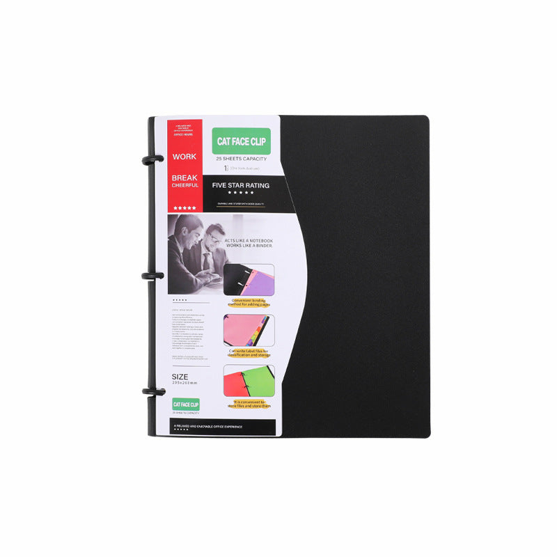 Three Hole Loose Leaf Folder