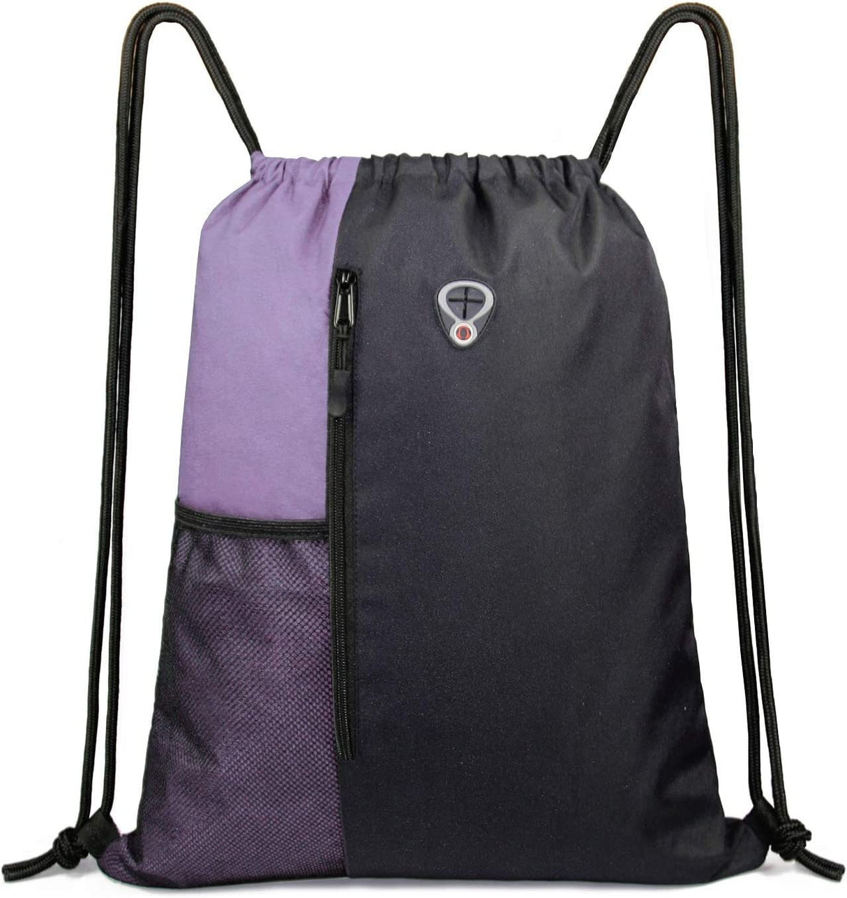 Mochila deportiva con bolsillo transparente