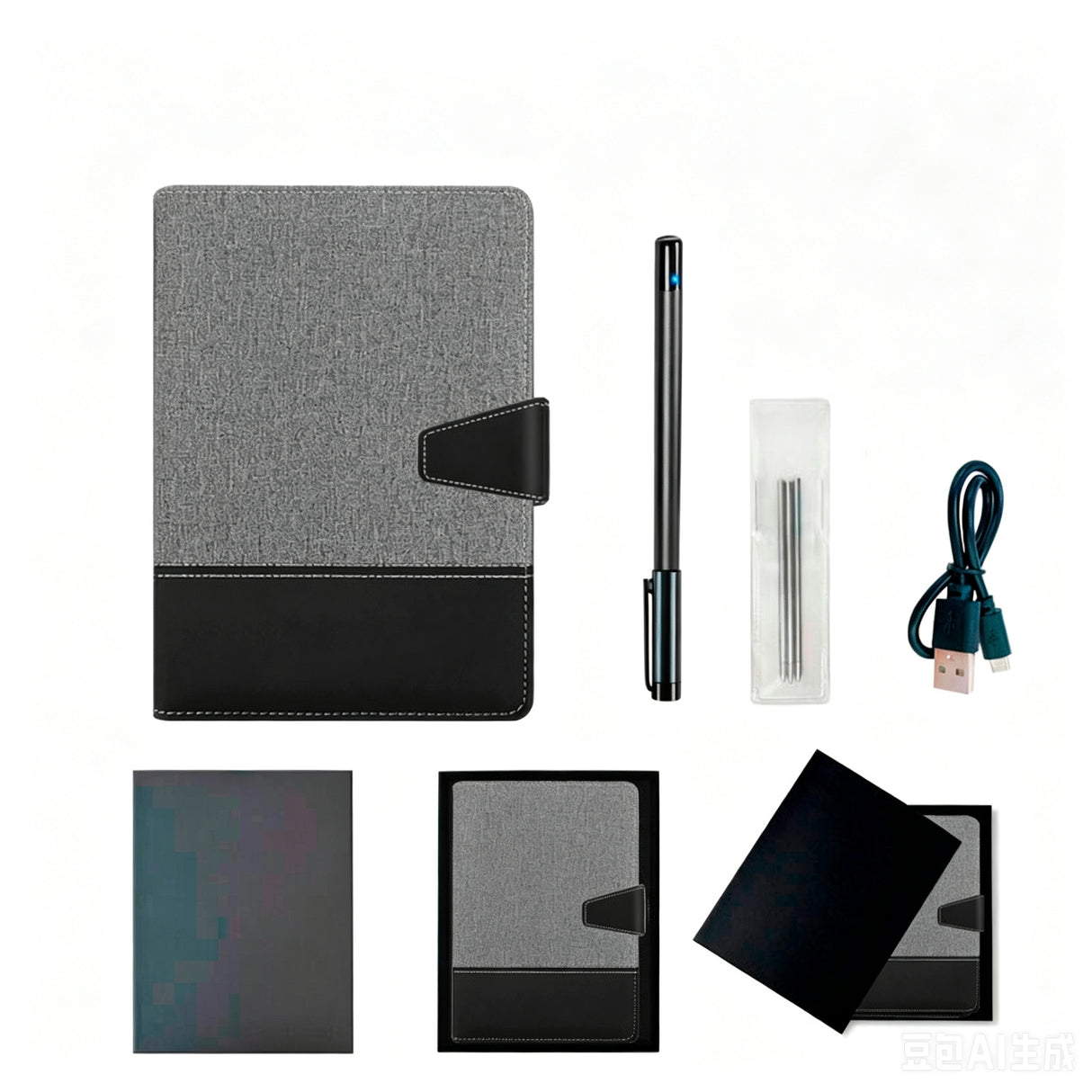 A5 Loose-leaf Smart Digital Notebook Set