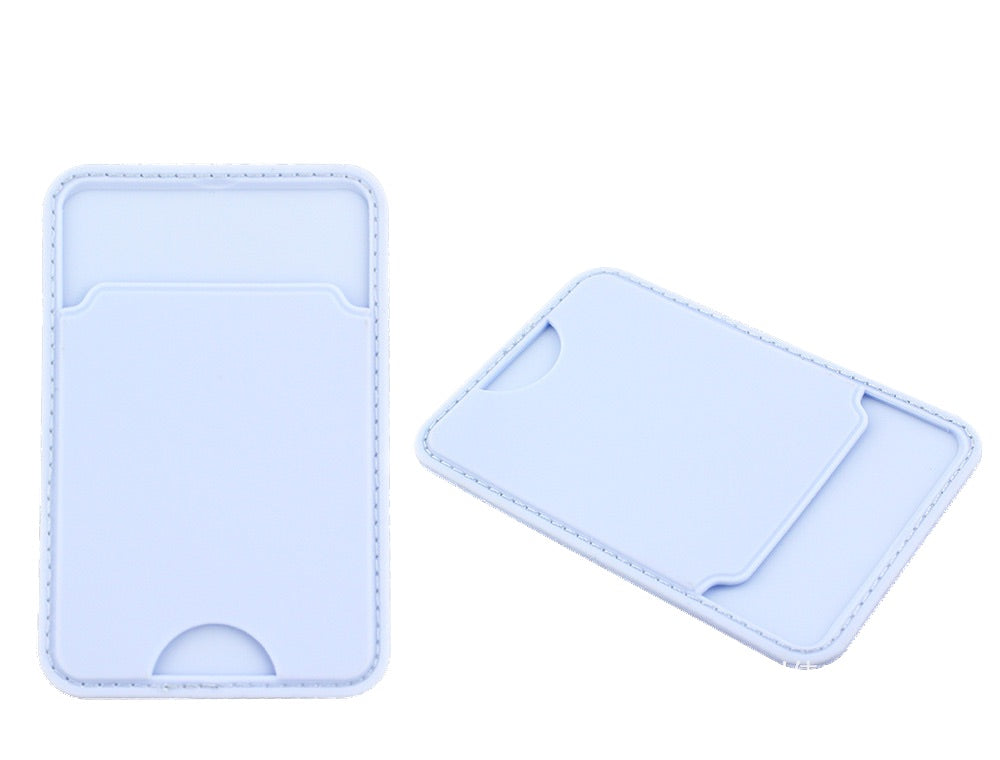 Self-adhesive Silicone Phone Card Holder