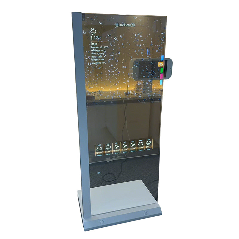 Floor Standing Transparent Oled Display - By Boat