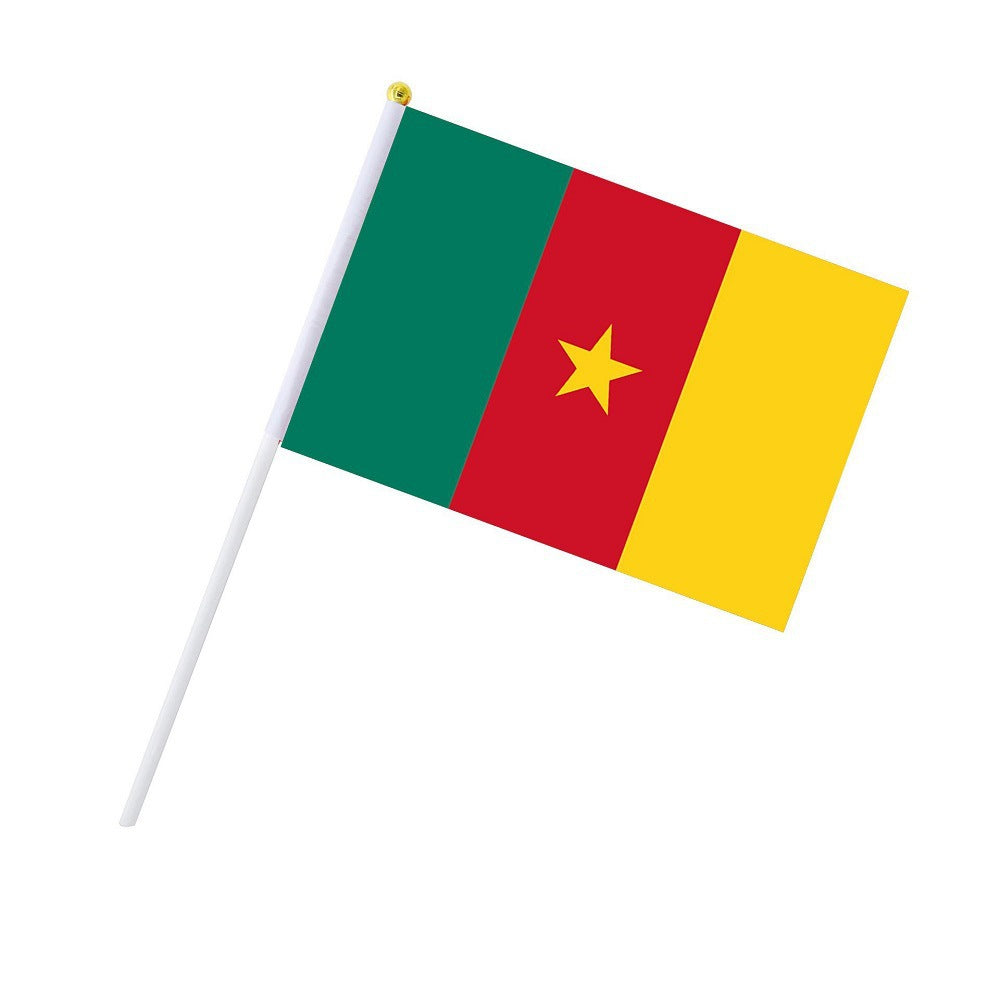 Handheld National Country Flag