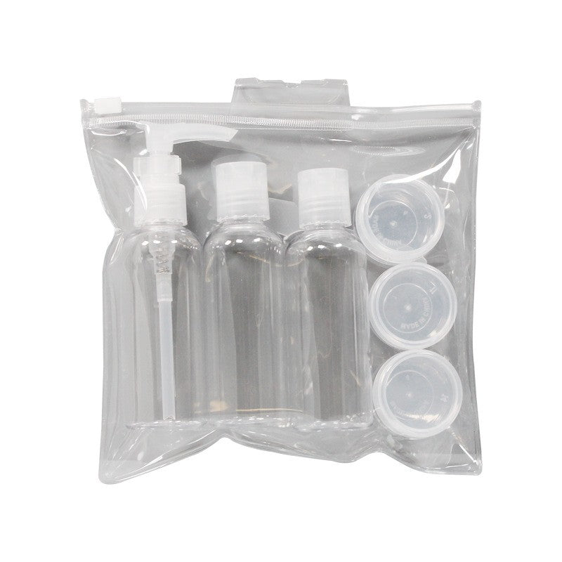 Kit de equipaje de mano transparente